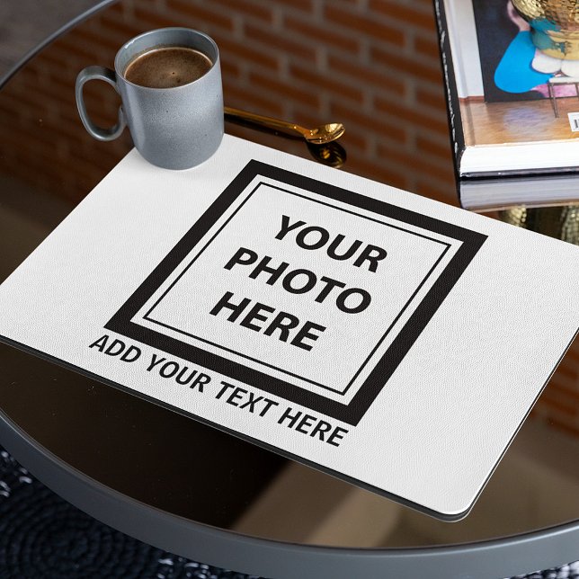 Upload Picture Photo & Add Text – Customize Placemat (Creator Uploaded)