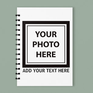 Upload Picture Photo & Add Text – Customize Planner