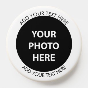 Upload Picture Photo & Add Text – Customize PopSocket