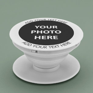 Upload Picture Photo & Add Text – Customize PopSocket