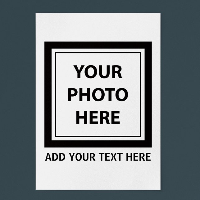 Upload Picture Photo & Add Text – Customize Poster (Creator Uploaded)