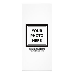 Upload Picture Photo & Add Text – Customize Rack Card