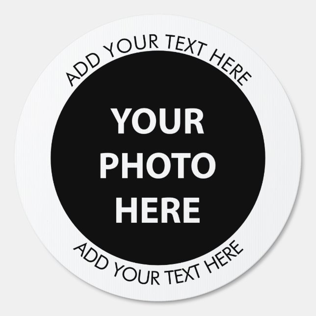 Upload Picture Photo & Add Text – Customize Sign (Front)