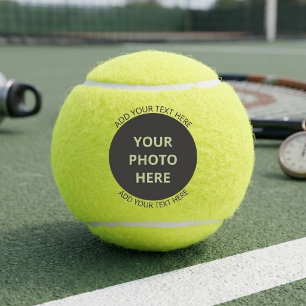 Upload Picture Photo & Add Text – Customize Tennis Balls