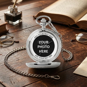 Upload Picture Photo & Add Text – Customize Watch