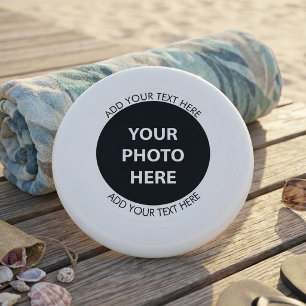 Upload Picture Photo & Add Text – Customize Wham-O Frisbee