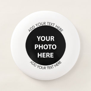 Upload Picture Photo & Add Text – Customize Wham-O Frisbee