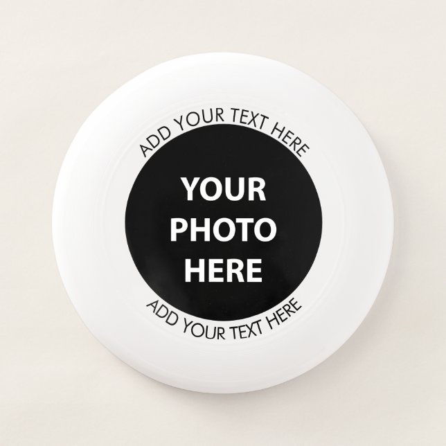 Upload Picture Photo & Add Text – Customize Wham-O Frisbee (Front)