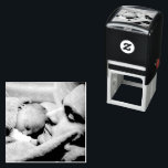 Upload Selfie and Create Custom Personalized Photo Self-inking Stamp<br><div class="desc">Upload your photo / selfie and make a self-inking stamp! Create your own custom, personalized, state of the art self-inking photo rubber stamp. Simply add your selfie / family / kids / baby / pets / couple / wedding photo, and see your photo transformed into a rubber stamp. Always be...</div>