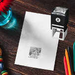 Upload Selfie and Create Custom Personalized Photo Self-inking Stamp<br><div class="desc">Upload your photo / selfie and make a self-inking stamp! Create your own custom, personalized, state of the art self-inking photo rubber stamp. Simply add your selfie / family / kids / baby / pets / couple / wedding photo, and see your photo transformed into a rubber stamp. While you...</div>