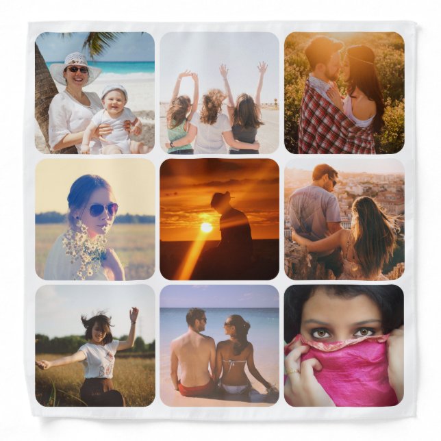 Upload various photo bandana (Front)