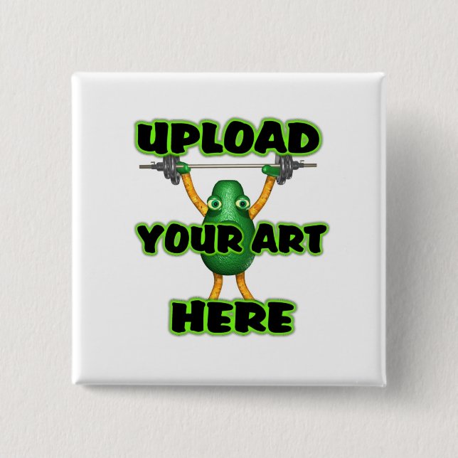 Upload your art on custom zazzle items by Valxart Button (Front)