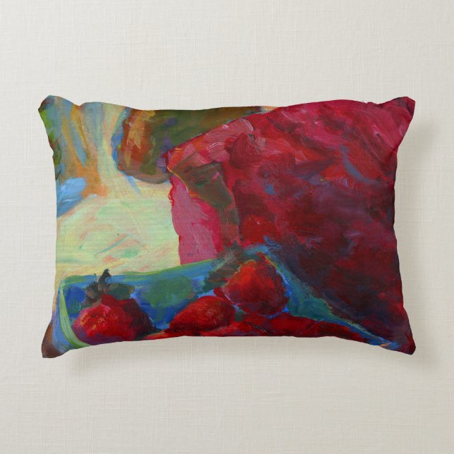 Upload Your Artwork | Turn Custom Painting to  Accent Pillow (Front)