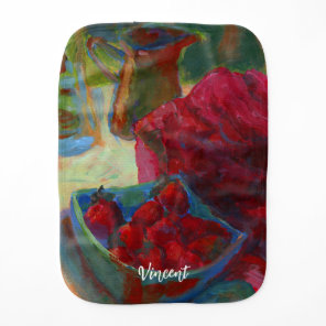 Upload Your Artwork & Turn Custom Painting to Baby Burp Cloth