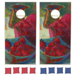 Upload Your Artwork Turn Custom Painting to Cornhole Set