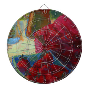 Upload Your Artwork   Turn Custom Painting to  Dart Board