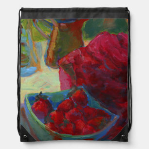 Upload Your Artwork   Turn Custom Painting to Drawstring Bag