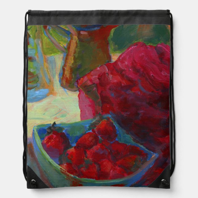 Upload Your Artwork | Turn Custom Painting to Drawstring Bag (Front)