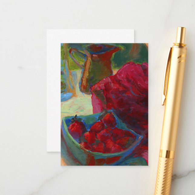 Upload Your Artwork | Turn Custom Painting to  Enclosure Card (Front/Back In Situ)
