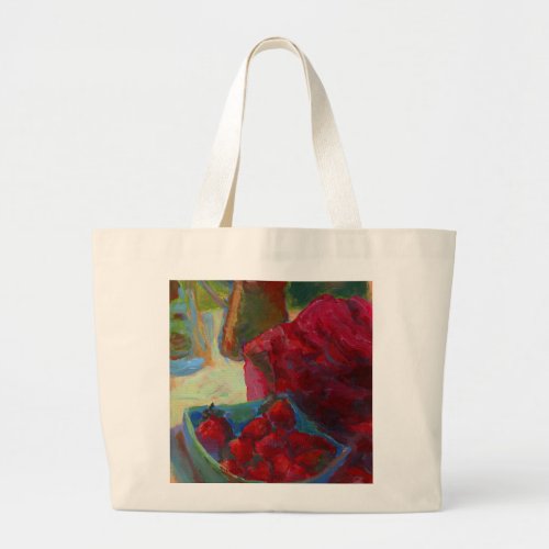 Upload Your Artwork  Turn Custom Painting to Large Tote Bag