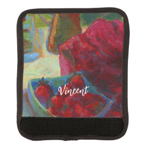 Upload Your Artwork Turn Custom Painting to Luggage Handle Wrap