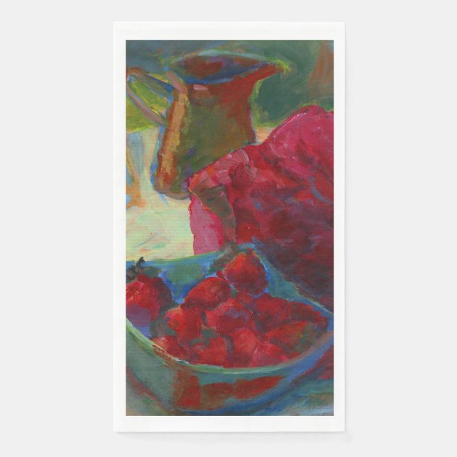 Upload Your Artwork | Turn Custom Painting to Paper Guest Towels (Front)