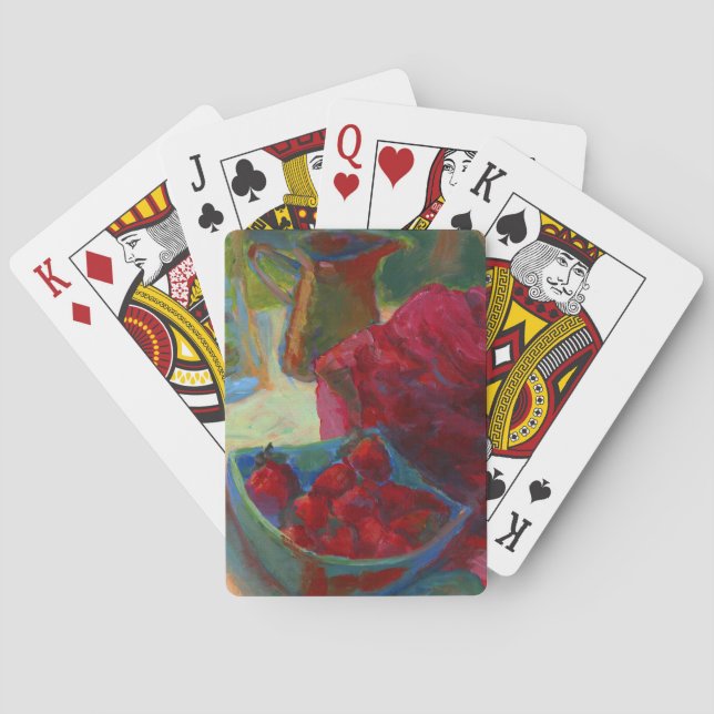 Upload Your Artwork | Turn Custom Painting to Poker Cards (Back)