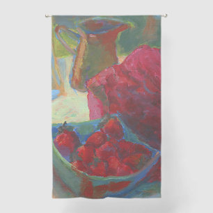 Upload Your Artwork Turn Custom Painting to Sheer Curtains