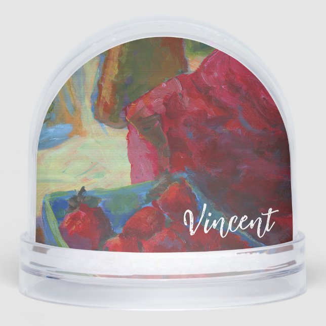 Upload Your Artwork | Turn Custom Painting to Snow Globe (Front)