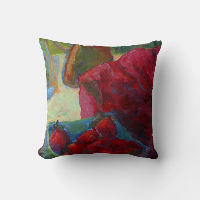 Upload Your Artwork | Turn Custom Painting to Throw Pillow (Front)