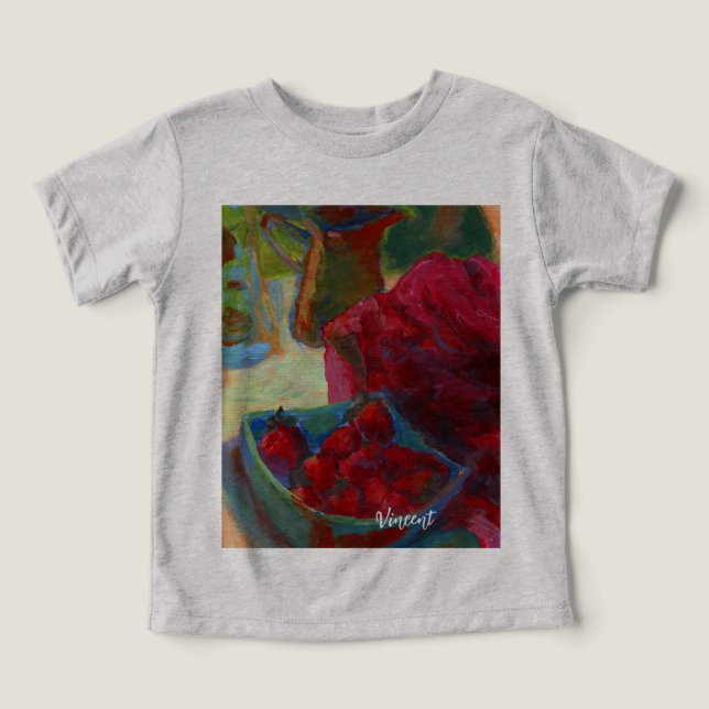 Upload Your Artwork | Turn Custom Painting to Toddler T-shirt (Design Front)