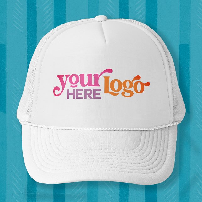 Upload Your Business Company Logo Here Custom Trucker Hat (Zazzle Upload Your Business Company Logo Here Custom Trucker Hat)