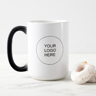 Upload Your Business Logo Elegant Modern Brand Color Morph Mug