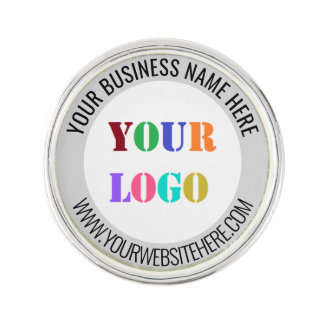 Upload Your Business Logo Promotional Lapel Pin