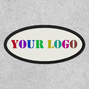 Upload Your Company Logo Branded Patch Example