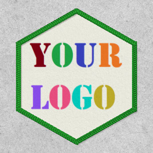 Upload Your Company Logo Branded Patch Example