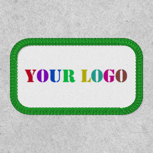 Upload Your Company Logo Branded Patch Example