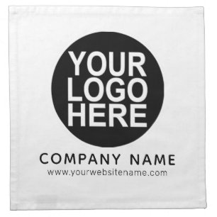 Upload Your Company Logo Cloth Napkin