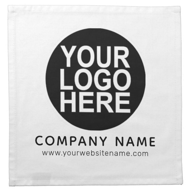 Upload Your Company Logo Cloth Napkin (Front)