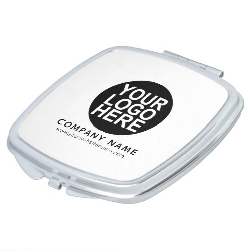 Upload Your Company Logo Compact Mirror
