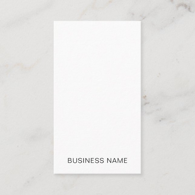 Upload Your Company Logo Here Modern Vertical Business Card (Front)