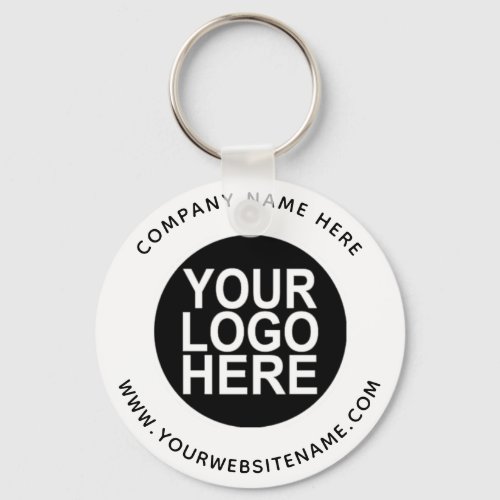 Upload Your Company Logo Keychain