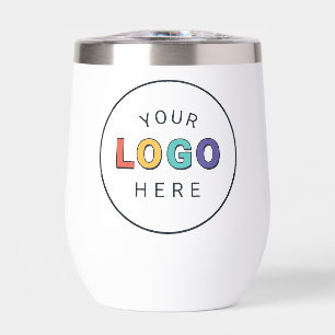 Upload Your Company Logo Thermal Wine Tumbler
