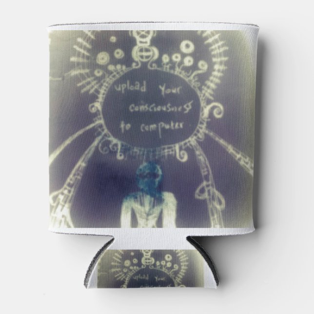 Upload your consciousness to computer can cooler (Front)