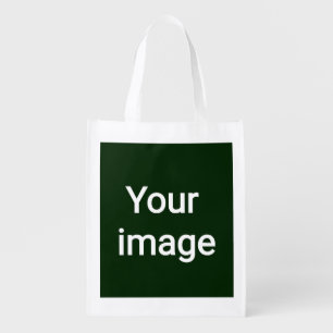 Upload Your Custom Image – Personalized Graphic Grocery Bag