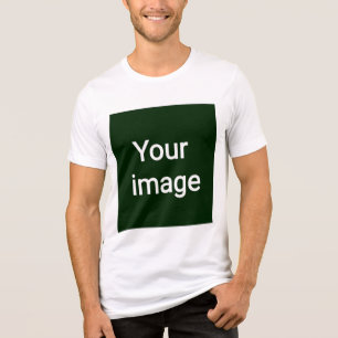 Upload Your Custom Image – Personalized Graphic Tri-Blend Shirt