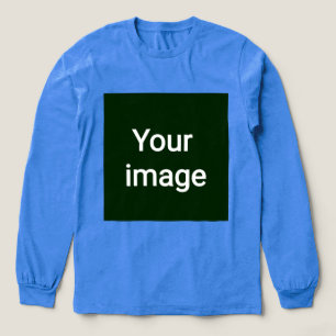 Upload Your Custom Image – Personalized Graphic Tri-Blend Shirt
