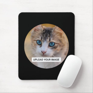 Upload Your Cute Cat Photo Mouse Pad