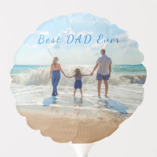 Upload Your Dad Photo Balloon Father's Day Gift