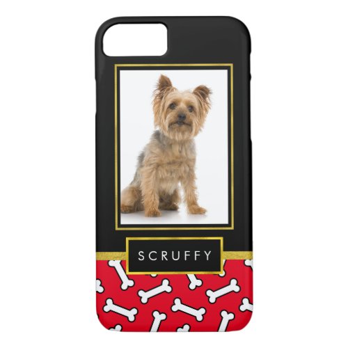 Upload Your Dogs Cute Photo Custom Template iPhone 87 Case